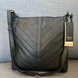 MARGOT LEATHER CROSSBODY BAG PURSE